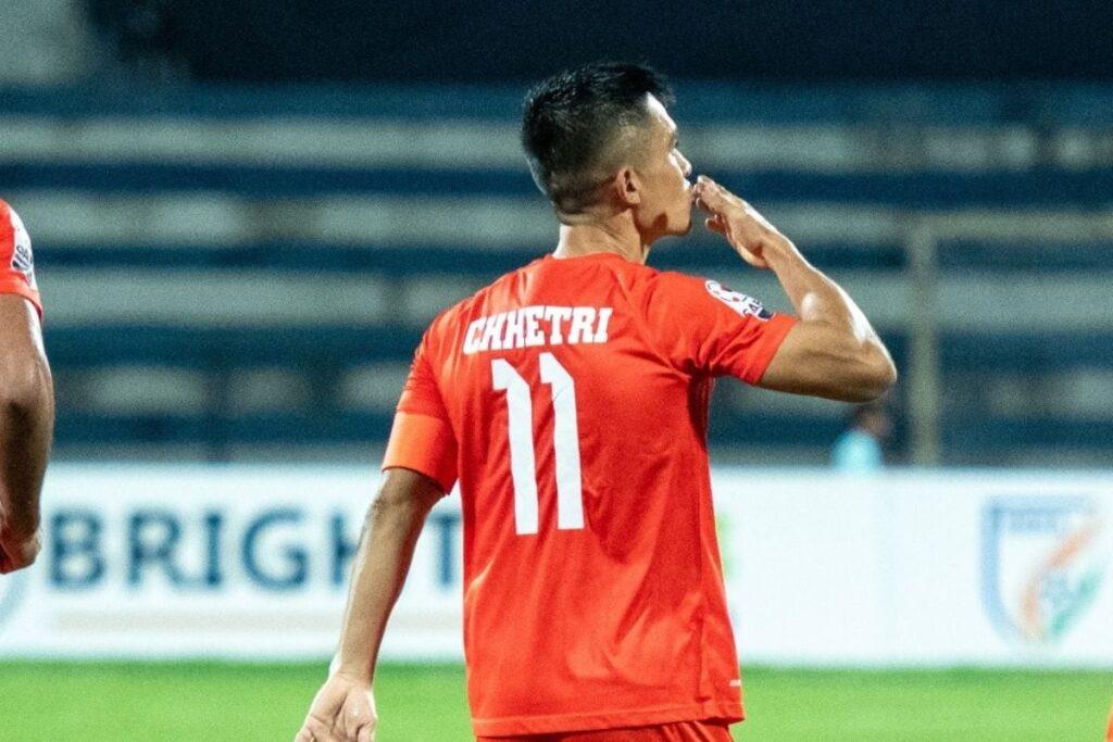 'Got Two Goals and a Clean Sheet': Indian Skipper Sunil Chhetri Pleased With Win Over Nepal to Seal SAFF Championship Semis Spot