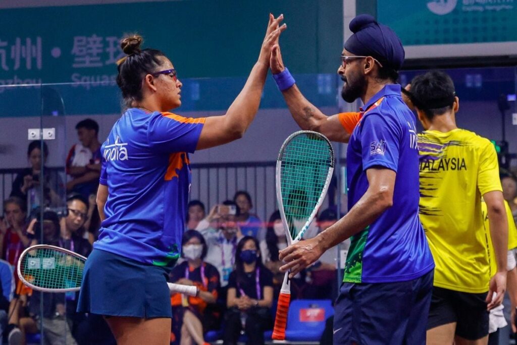 Asian Squash Mixed Doubles Championships: Dipika Pallikal Karthik- Harinderpal Singh Sandhu Clinch Title in Huangzhou