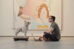 This Robot Dog Turned Art Critic is Roaming a Madrid Museum