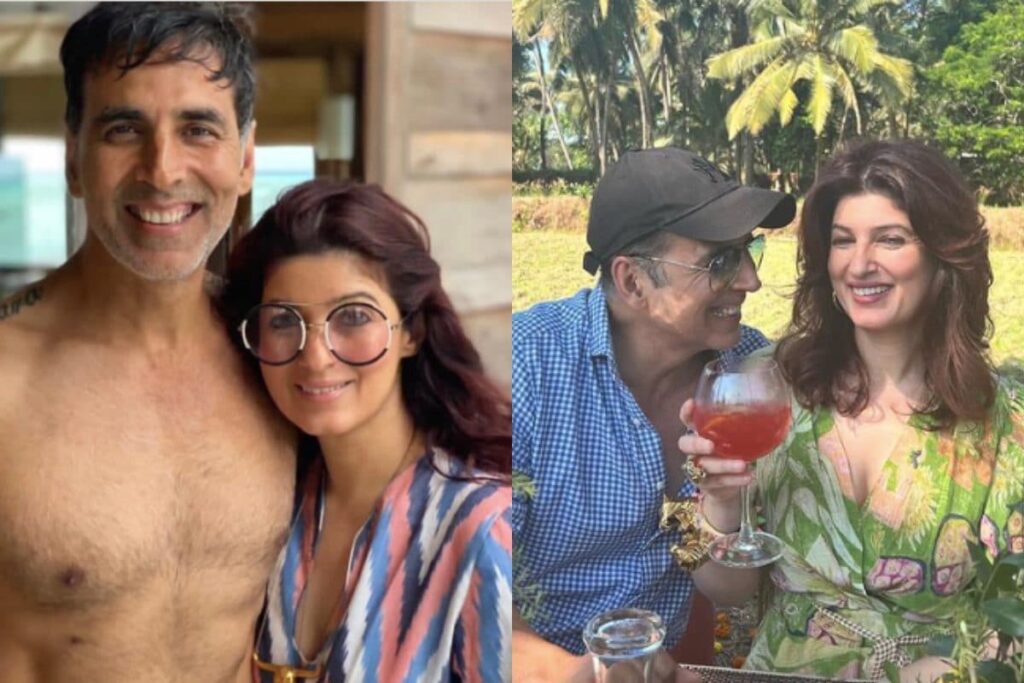 Twinkle Khanna Posts Pic With A Shirtless Akshay Kumar; Says 'Hoping Children Will Inherit His Genes'