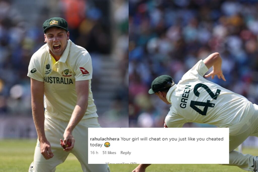 Fans Call Cameron Green a 'Cheater' After Shubman Gill Catch Controversy in WTC Final vs Australia