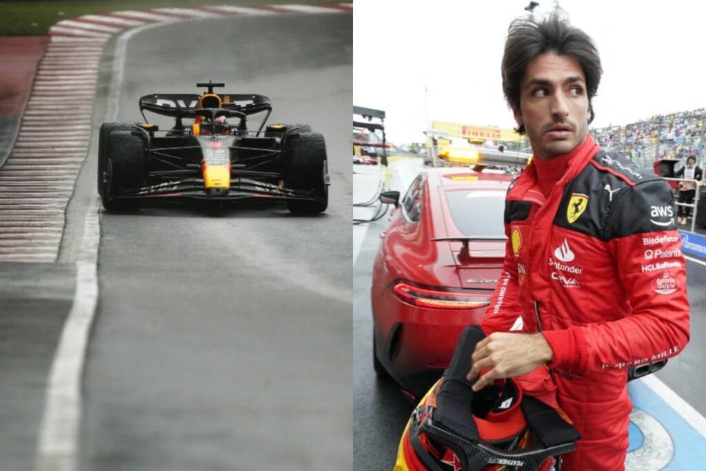 Canadian GP: Verstappen Tops in Rain-Hit Final Practice, Carlos Sainz Summoned to Stewards After Crash