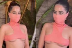 Hot! Urfi Javed Drops A Bizarre Look; Slips Into A Barely-There Crop Top And Maxi Skirt For Dinner