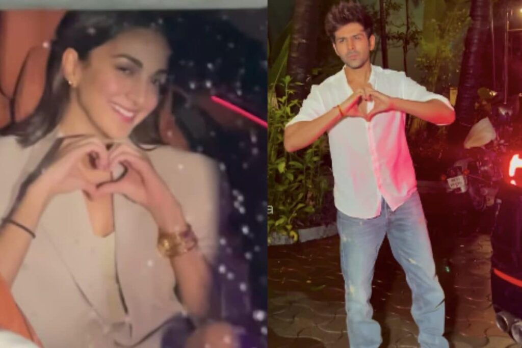 SatyaPrem Ki Katha: Kiara Advani, Kartik Aaryan Attend Film's Screening On Rain-Soaked Night; Watch