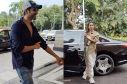 Satyaprem Ki Katha: Kartik Aaryan Off To Jaipur For Promotions, Looks Uber Cool In Casuals