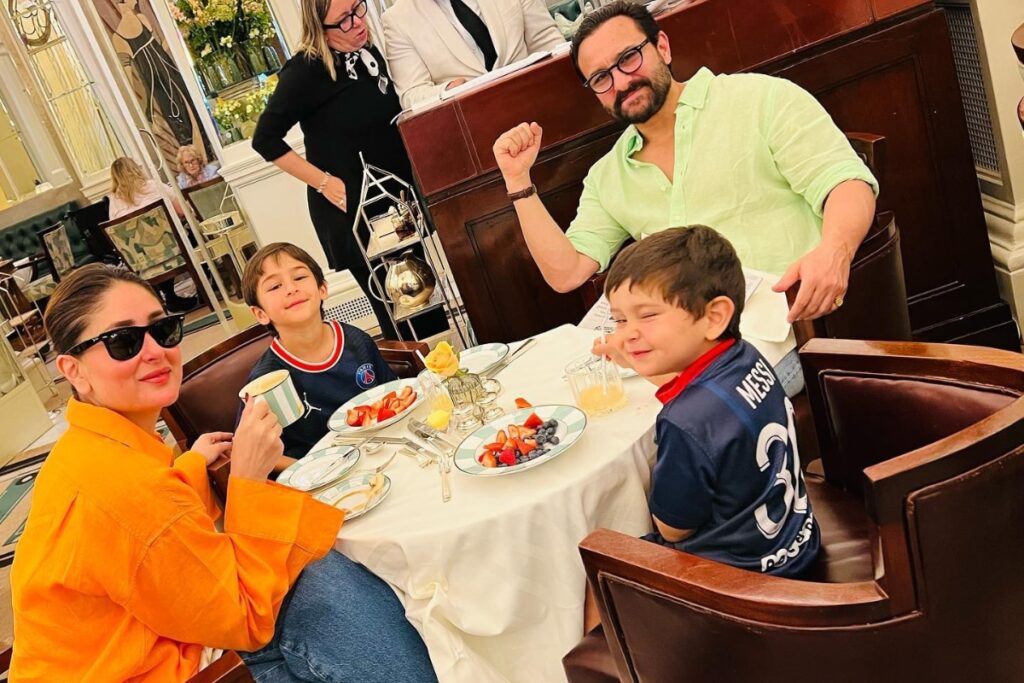 Nothing Here, Just Kareena Kapoor Enjoying A ‘Colorful’ Breakfast With Family In London