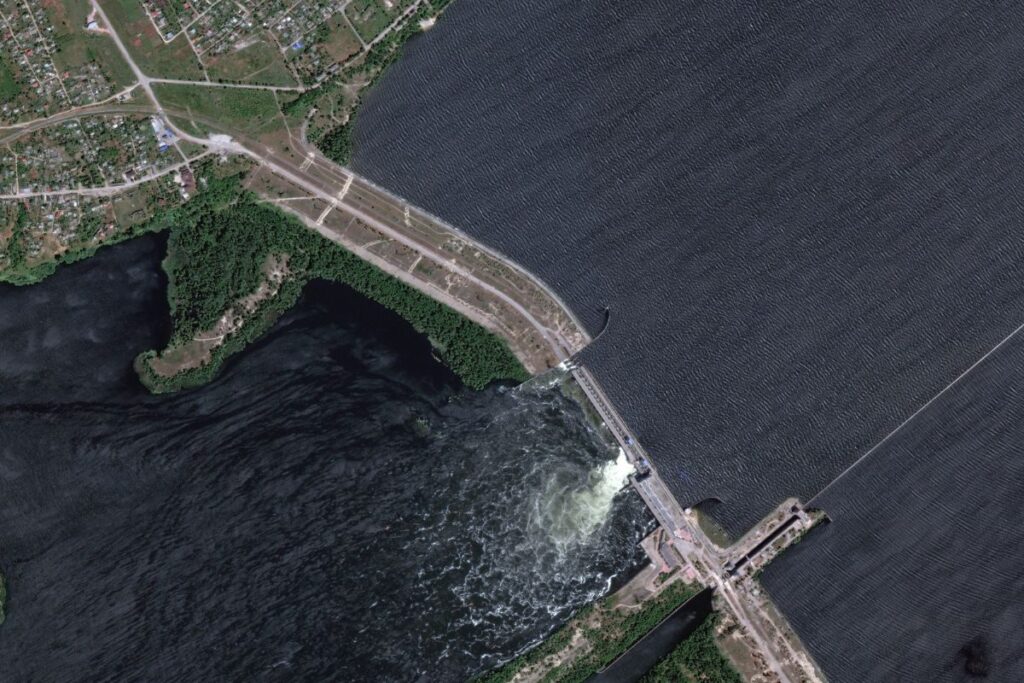 Russia Accused of Hindering Aid to Dam Breach Victims in Eastern Ukraine