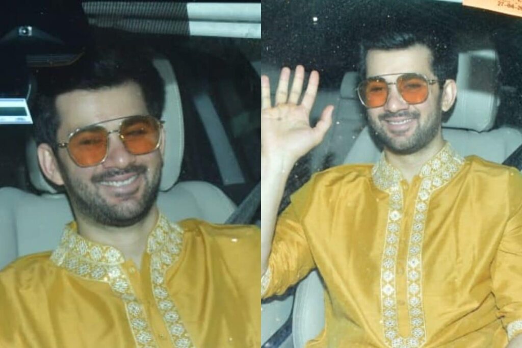 Dulha Karan Deol Looks Dapper In Yellow at His Haldi Ceremony, Can You Spot His Mehendi?
