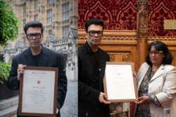Karan Johar Honoured At British Parliament For His Contribution To Cinema; Photos Go Viral