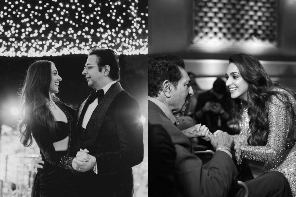 Kiara Advani Drops Monochrome Photos With Her Two ‘Darling Dads’ On Father’s Day