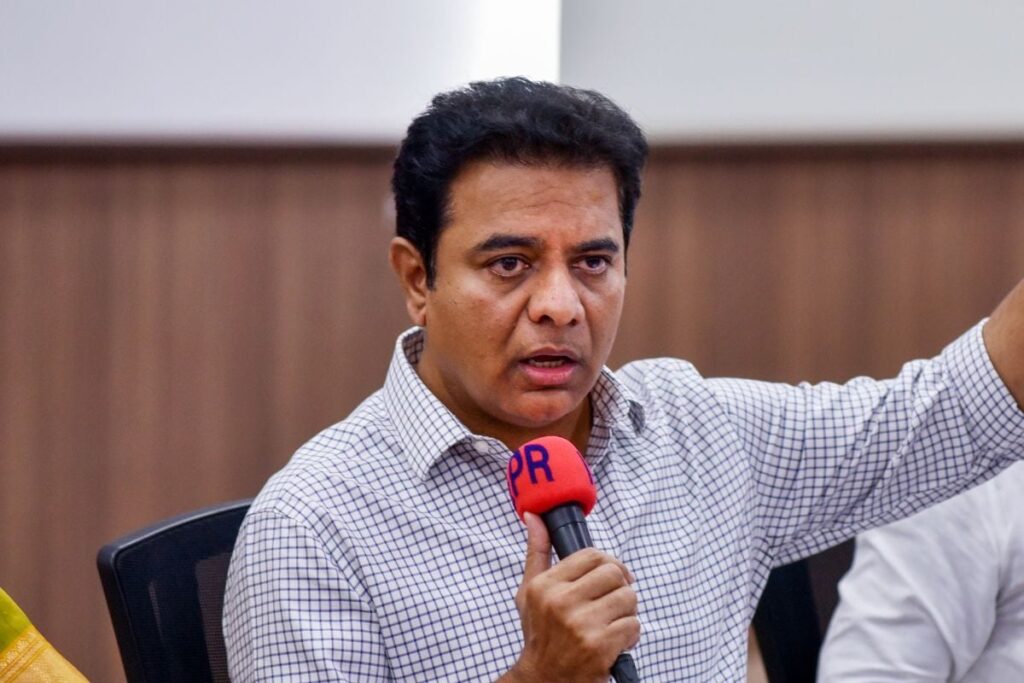 BRS Will Never Compromise on Issue of Core Welfare Principles for Country: KT Rama Rao