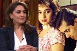 Madhuri Dixit Almost Admits To Getting Paid More Than Salman Khan In Hum Aapke..; Says ‘Yeh Baat Chalne Do’