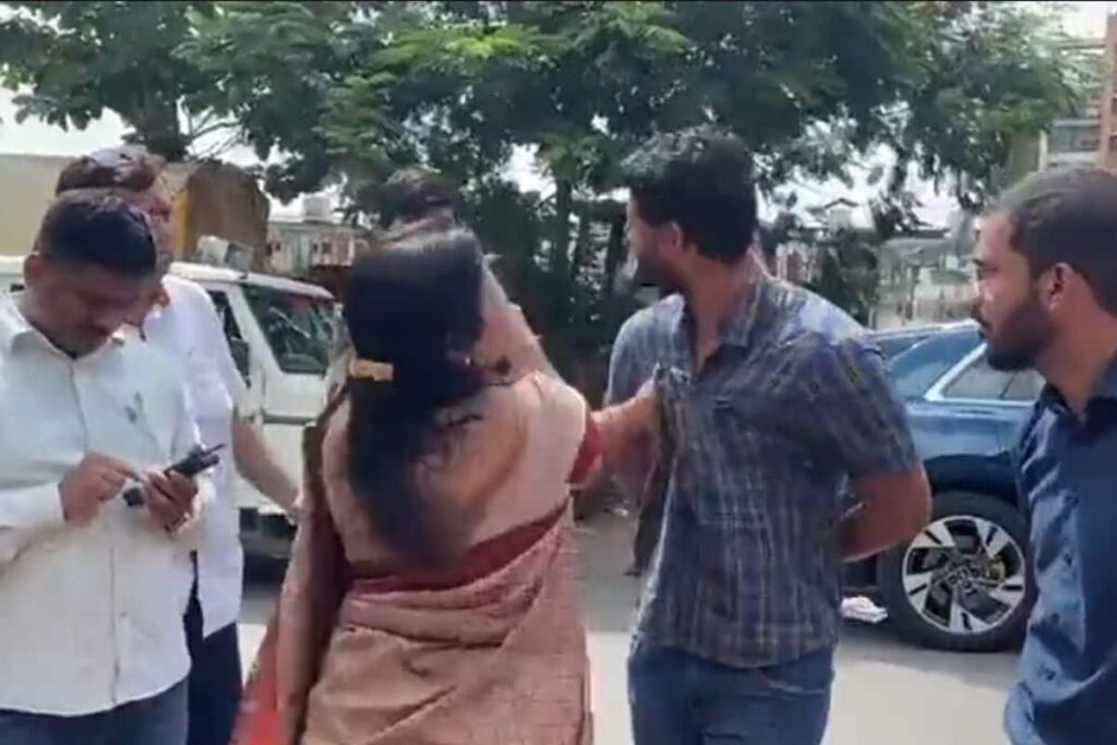 WATCH | Maha MLA Loses Cool, Slaps Junior Civic Engineer in Public