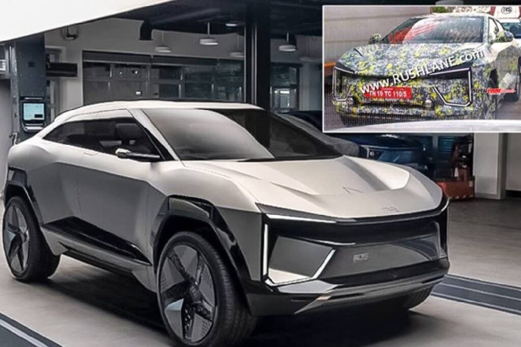 Mahindra BE.05 Electric SUV Spotted Testing Near Chennai, Launch Set for October 2025