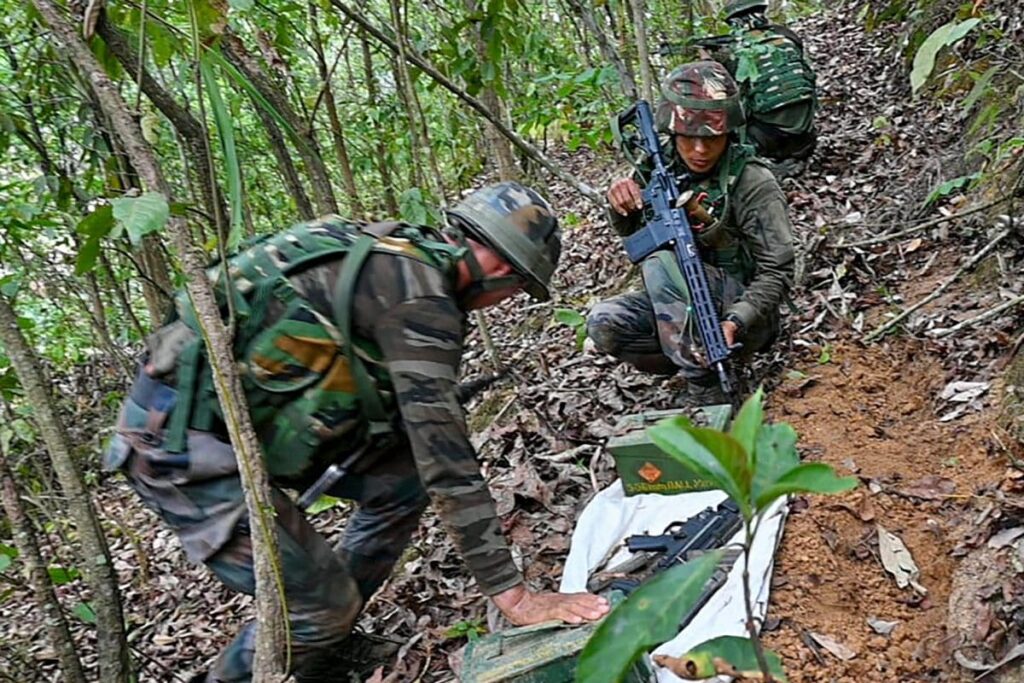 Assam Rifles, Police Recover Weapons Heading to Manipur from Nagaland