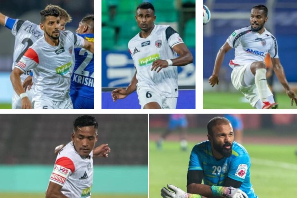 ISL Transfer News: NorthEast United FC Part Ways With Five First Team Players