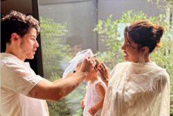 Desi Girl Priyanka Chopra Sports White Suit As She and Nick Dress Up Malti For Her First Ascot