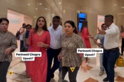 Parineeti Chopra Seemingly Loses Her Cool, Refuses to Move After Paparazzi Chase Her; Watch