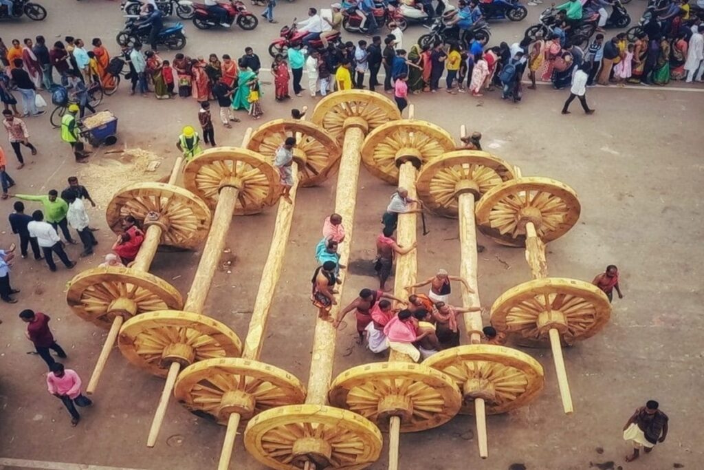 Engineering Marvel: The Intricate Art of Crafting Chariots of Puri Rath Yatra