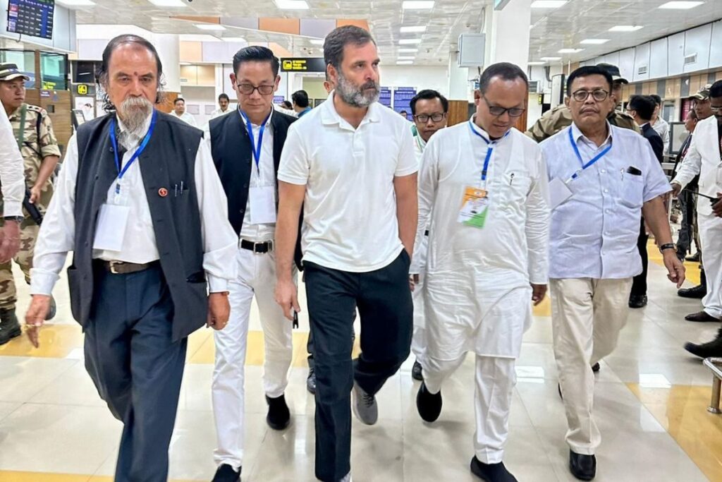 BJP Comes Down Heavily on 'Stubborn' Rahul Gandhi for Visiting Violence-hit Manipur