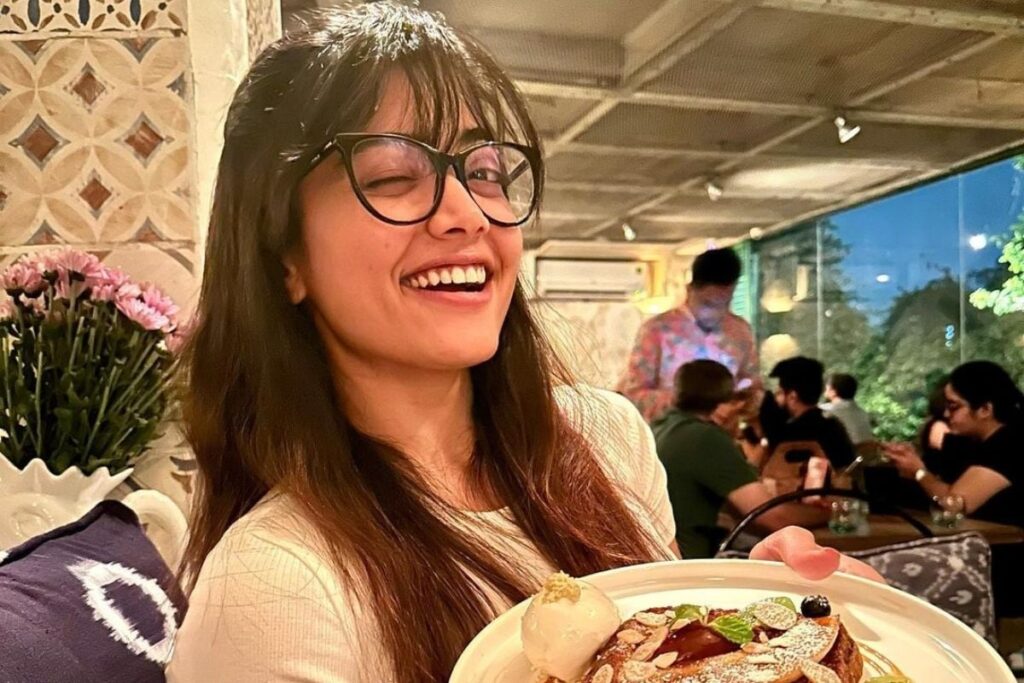 Rashmika Mandanna Winks In Latest Photo, Shares One 'Super Weird' Thing About Herself