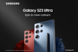 Samsung Galaxy S23 Ultra now available in Red and Sky Blue at your nearest store!