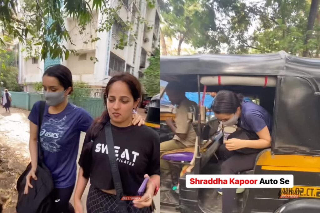 Shraddha Kapoor Takes An Auto Ride For Her Gym, Fans Call Her ‘Down To Earth’
