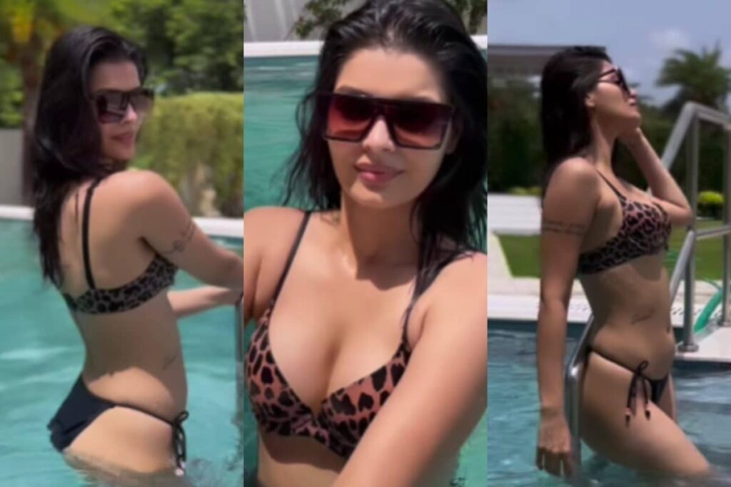 HOT! Sonali Raut Turns Up The Heat Wearing A Racy Bikini In Pool, Sexy Video Goes Viral; Watch