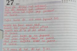 Woman Shares Pic of Diary With Lyrics of Songs Written And 90s Kids Are in Nostalgia