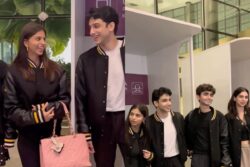 Suhana Khan, Khushi Kapoor And The Archies Cast Sport Matching Jackets As They Leave For Brazil; Photos
