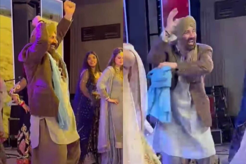 Sunny Deol Dances To Gadar's Main Nikla Gaddi Leke at Karan Deol's Sangeet, Video Goes Viral