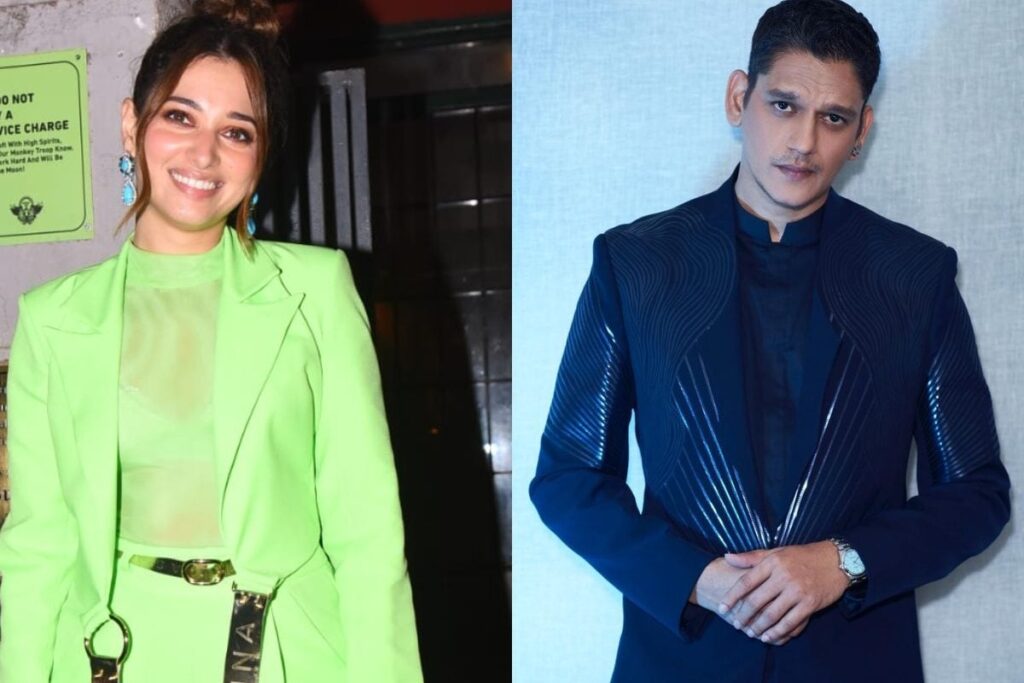 Tamannaah Bhatia BLUSHES As Paps Ask Her About Boyfriend Vijay Varma, Says 'So Sweet of You'