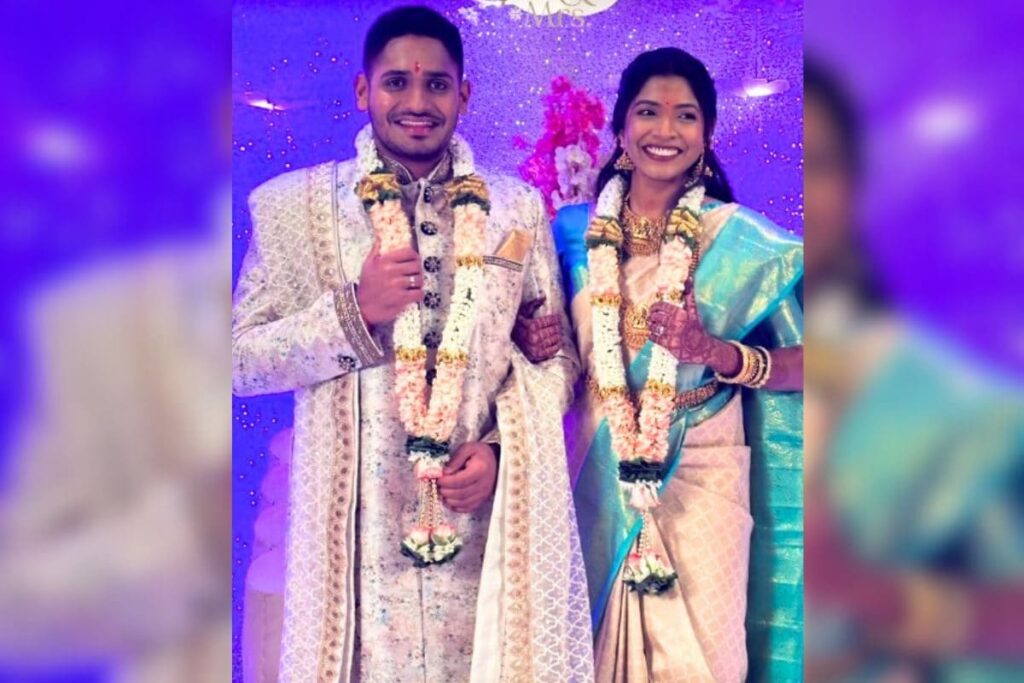 Chennai Super Kings Star Tushar Deshpande Ties the Knot with Fiance Nabha