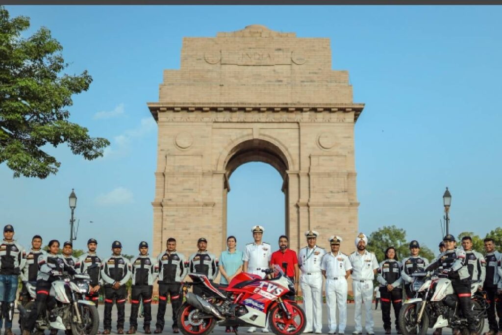 TVS Motor Company Partners with Indian Navy for Epic Ladakh Motorcycle Expedition