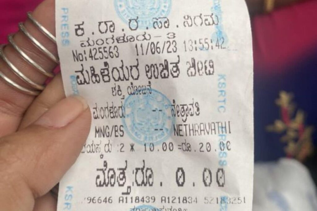Woman Brutally Trolled on Twitter for 'Showing Off' Zero Fare Bus Ticket in Karnataka