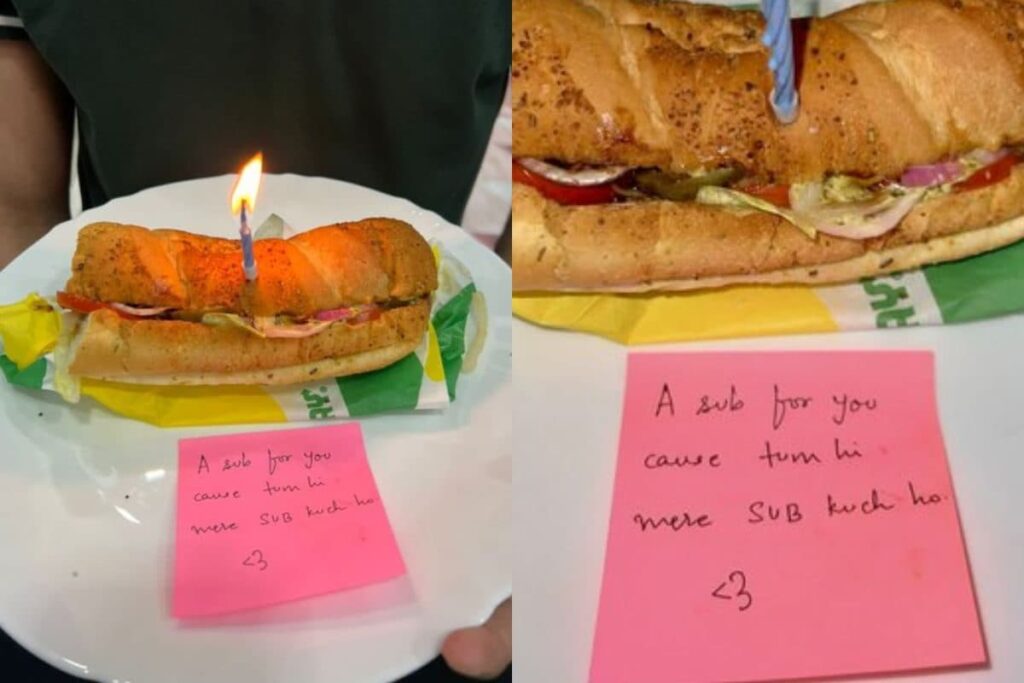 'Tum Hi Mere Sub Ho': Desi Man's Cheeky Way to Please GF With 'Subway' Sandwich is Everything