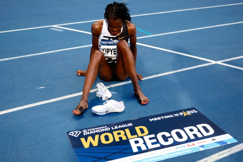 Kenya's Faith Kipyegon Sets New Women's 5,000M World Record