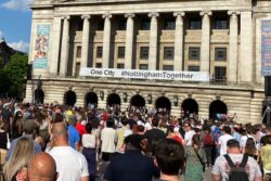 UK: Vigil Held for Nottingham Knife and Van Attack Victims