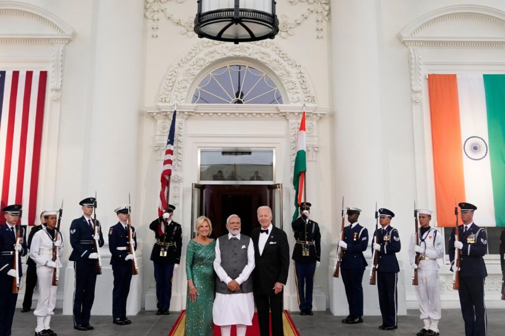 PM Modi Welcomed at White House State Dinner: Prominent Figures from Business and Tech Show Up
