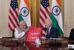 Biden Gifts PM Modi 'The Future is AI' T-Shirt, Echoing His Message Delivered in US Congress