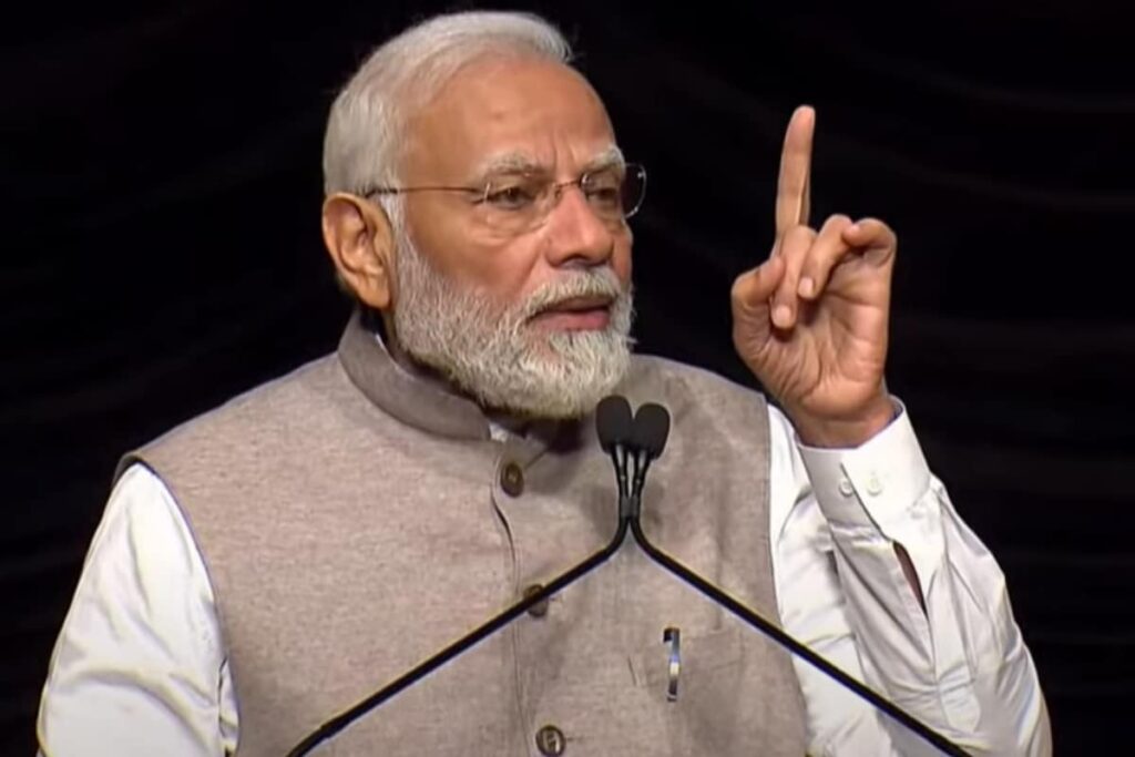 PM Modi Announces Big Relief for H1B Visa Holders in Address to US Diaspora