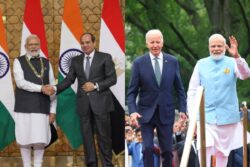 PM Modi Returns to Delhi after Concluding his State Visits to US and Egypt 