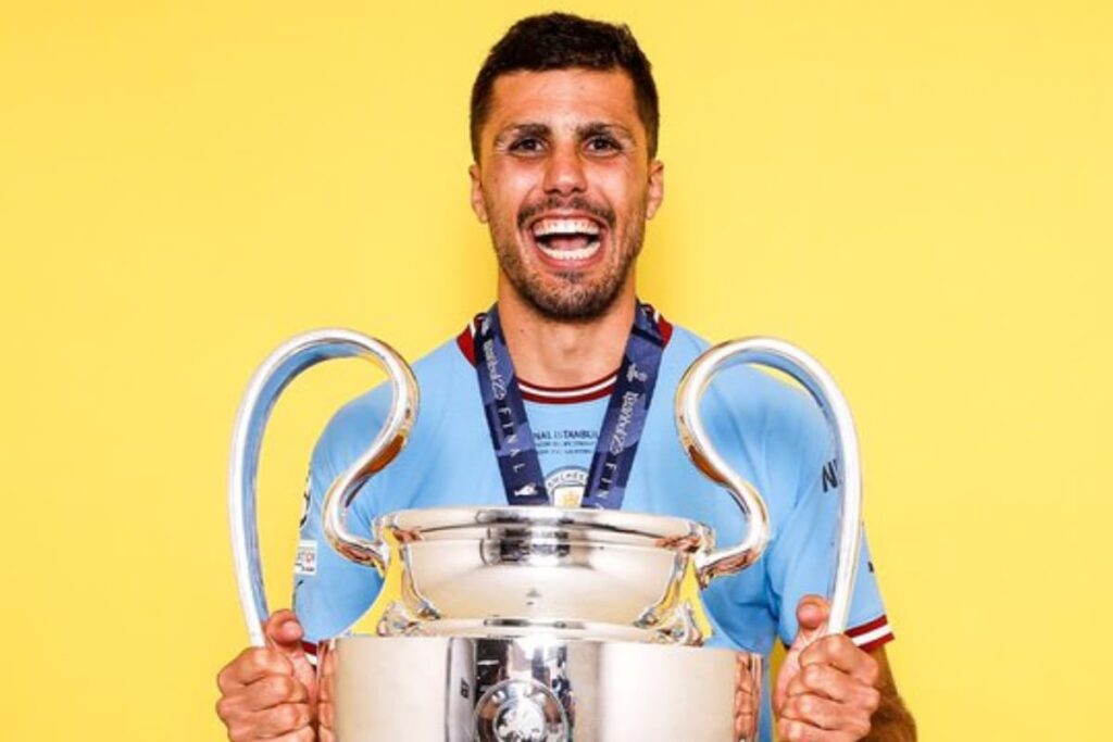 Manchester City's Rodri Named UEFA Champions League Player of the Season