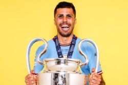 Manchester City's Rodri Named UEFA Champions League Player of the Season
