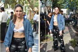 Tamannaah Bhatia Channels Her Inner Diva in a HOT Bralette & Sexy Leather Pants: PICS