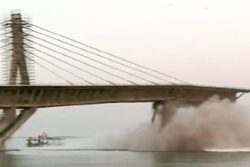 Bihar: Now, Under-construction Bridge Collapses in Kishanganj District; No Casualties, Says MoRTH