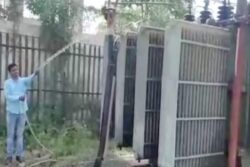 In UP's Basti, Heats Takes Toll On Transformers; Dept Showers Them With Water