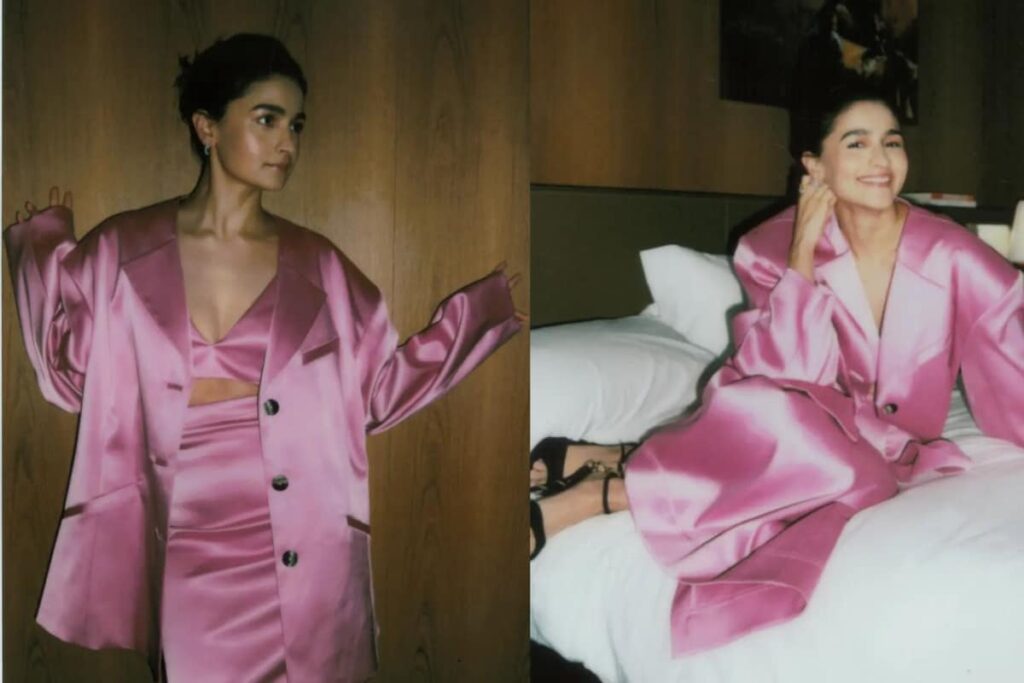 Alia Bhatt Sported A Barbie-Core Ensemble Worth  Rs. 94,253 At The Promotions Of Heart Of Stone