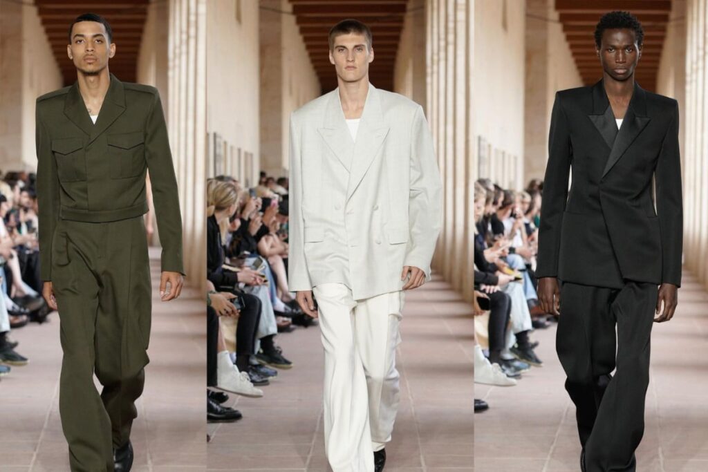 Paris Fashion Week: Givenchy Shows Dressy Tailoring For Men, Details Inside