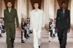 Paris Fashion Week: Givenchy Shows Dressy Tailoring For Men, Details Inside